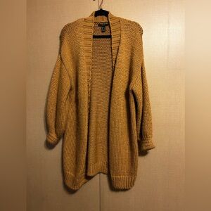 Forever 21 S Yellow Gold Cardigan